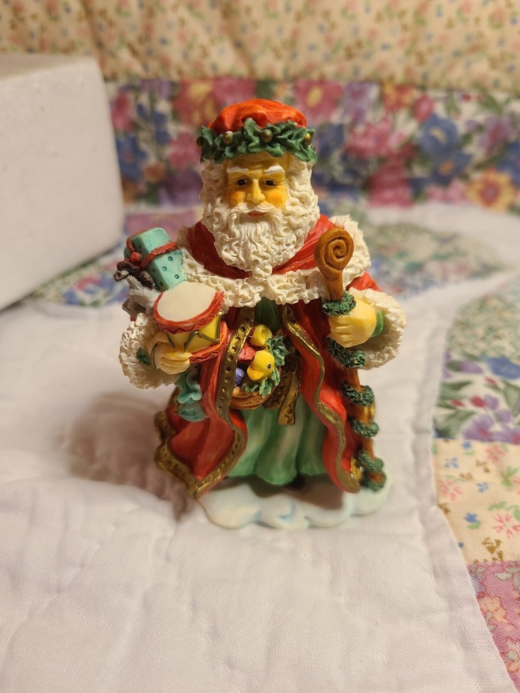 Bronson Collectibles ENGLISH CHRISTMAS SANTA 1994 Old World Santas 3.75