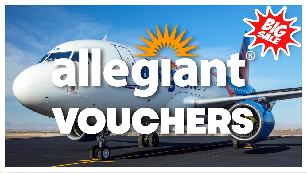 $800 Allegiant Air Travel Vouchers Digital Gift-image