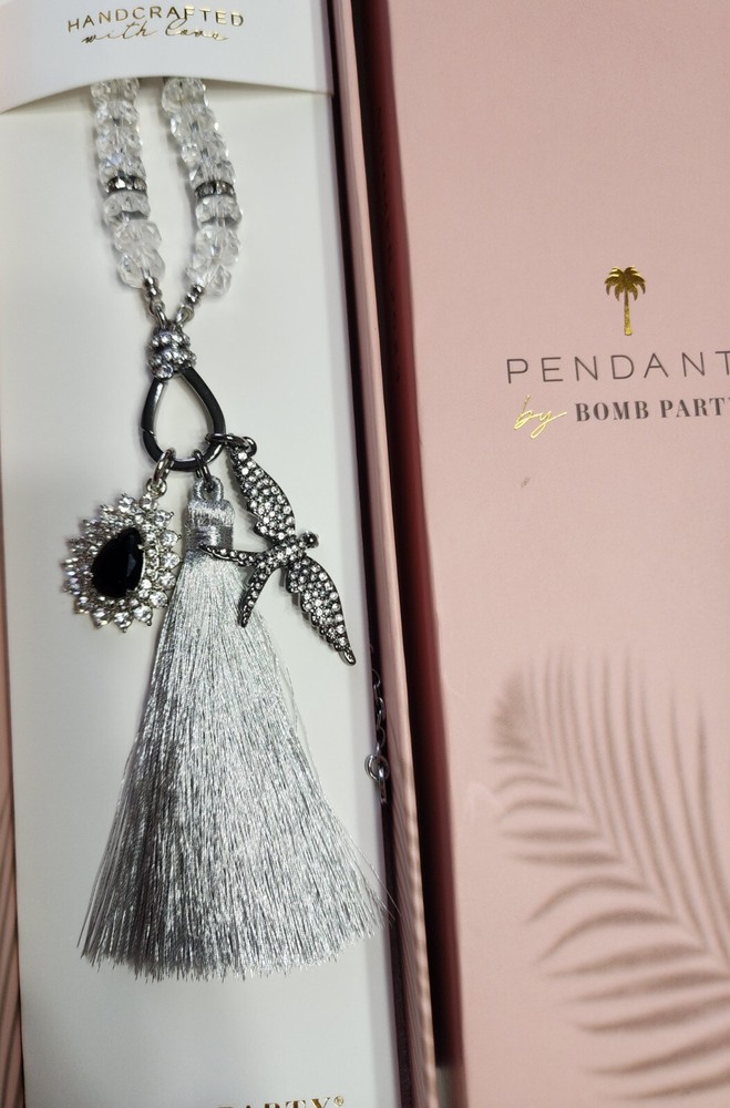 HTF Ring Bomb Party Pendant RBP6264RH 'With Soaring Wings She Flies'