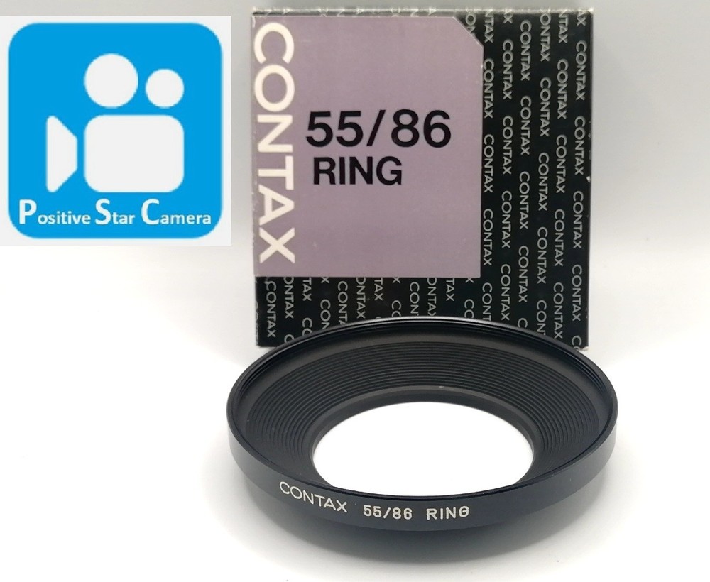 🎦VIDEO👀✨Unused✨ Contax 55 86 Adapter Ring From JAPAN