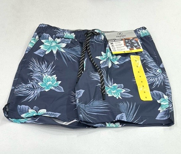 Hurley Men's Swim Shorts, Dark Blue, Size S