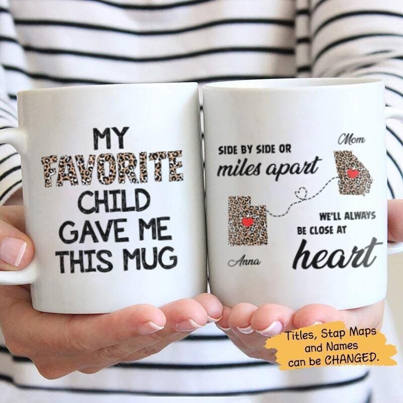 My Favorite People Give Me This Mug Photo Personalized Coffee Mug Family Gift