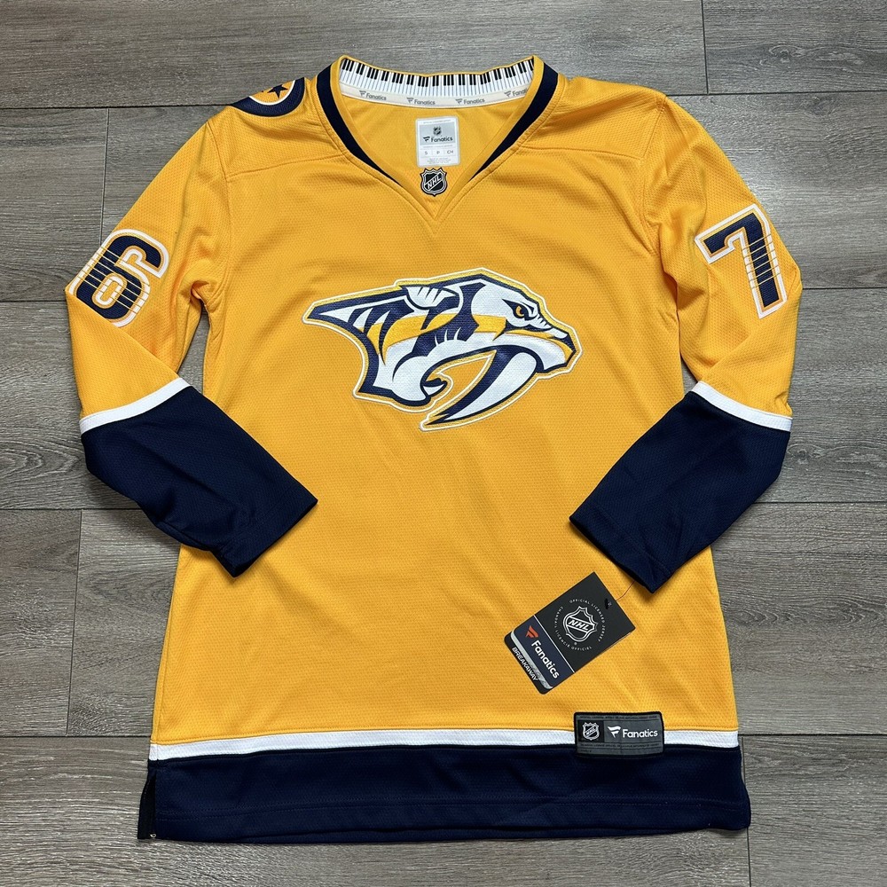 Nashville Predators PK Subban Woman's Jersey Size S Stitch Logo Fanatics