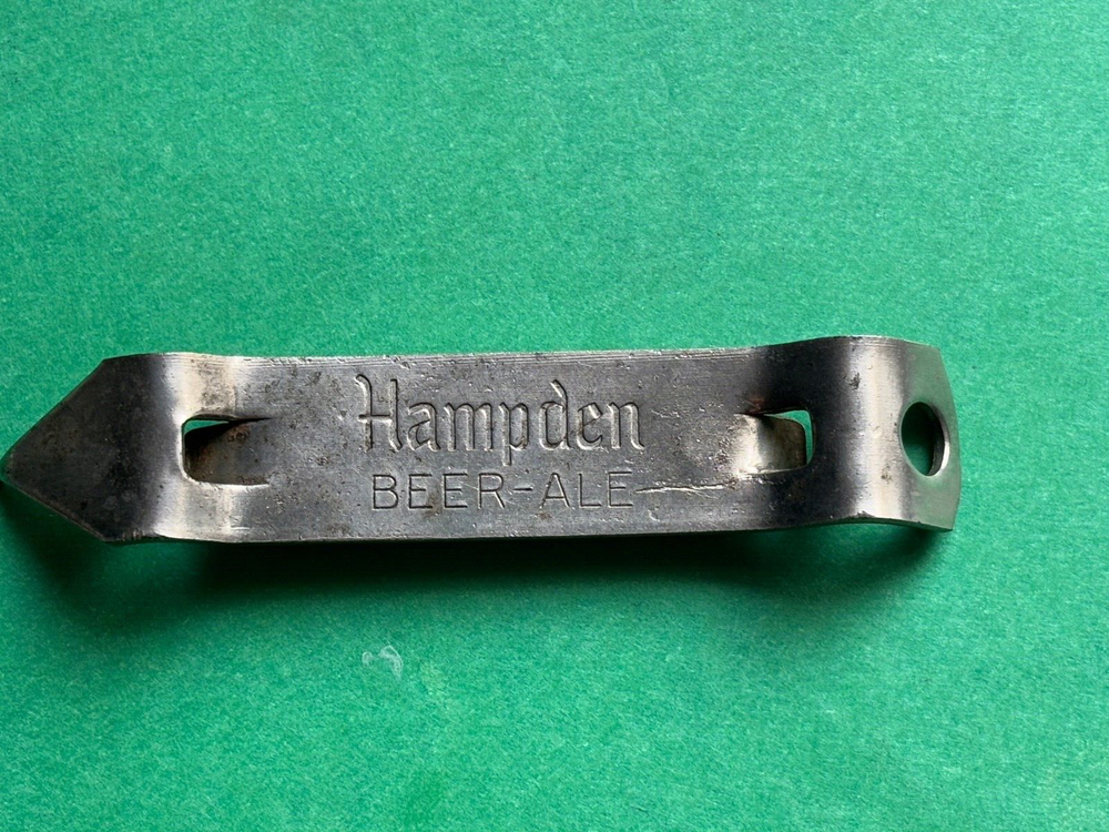 NICE 1960's HAMPDEN HARVARD BEER BOTTLE CAN OPENER WILLIMANSETT MASSACHUSETTS