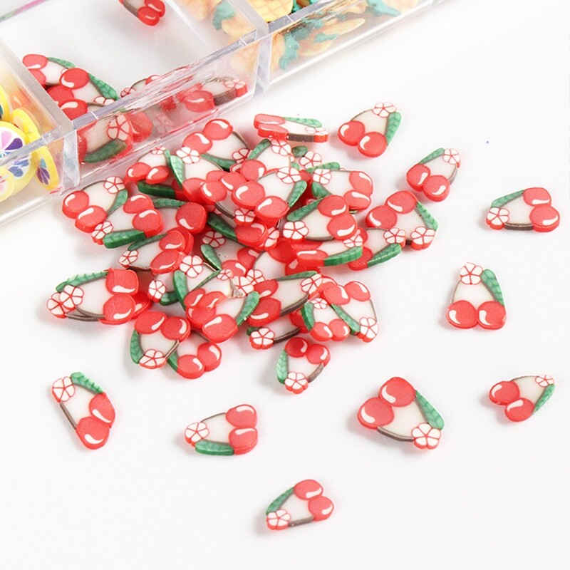 3D UV Epoxy Resin Fruit Slices for Nail Art and Mold Decorations