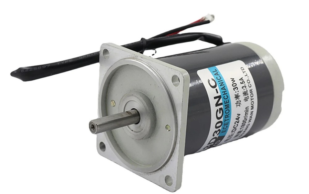 12V 24V 30W High-Speed DC Permanent Magnet Motor 1800 RPM
