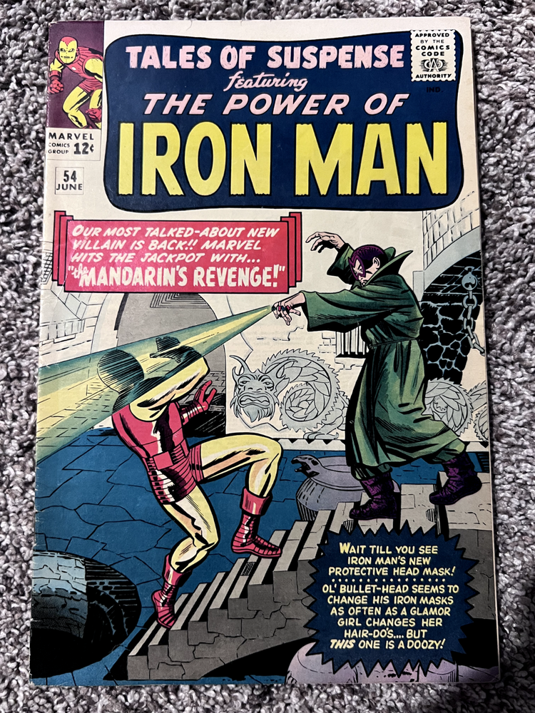 Tales of Suspense #54 VG+ Manoarin's Revenge