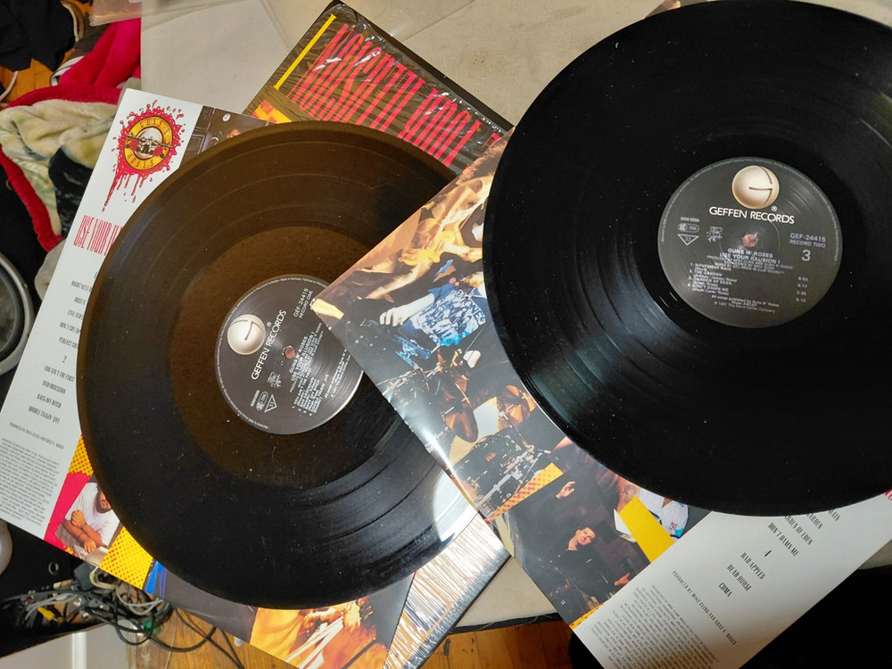 Guns N Roses Use Your Illusion I 1 first German Press Vinyl (with 2016 artwork)