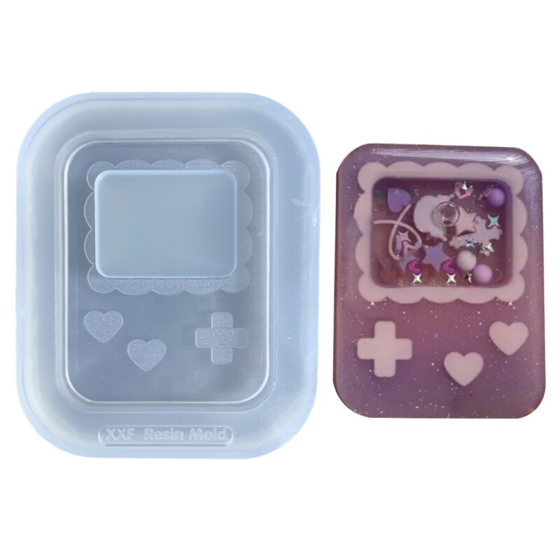 Game Console Resin Mold for DIY Keychains and Pendant Craft