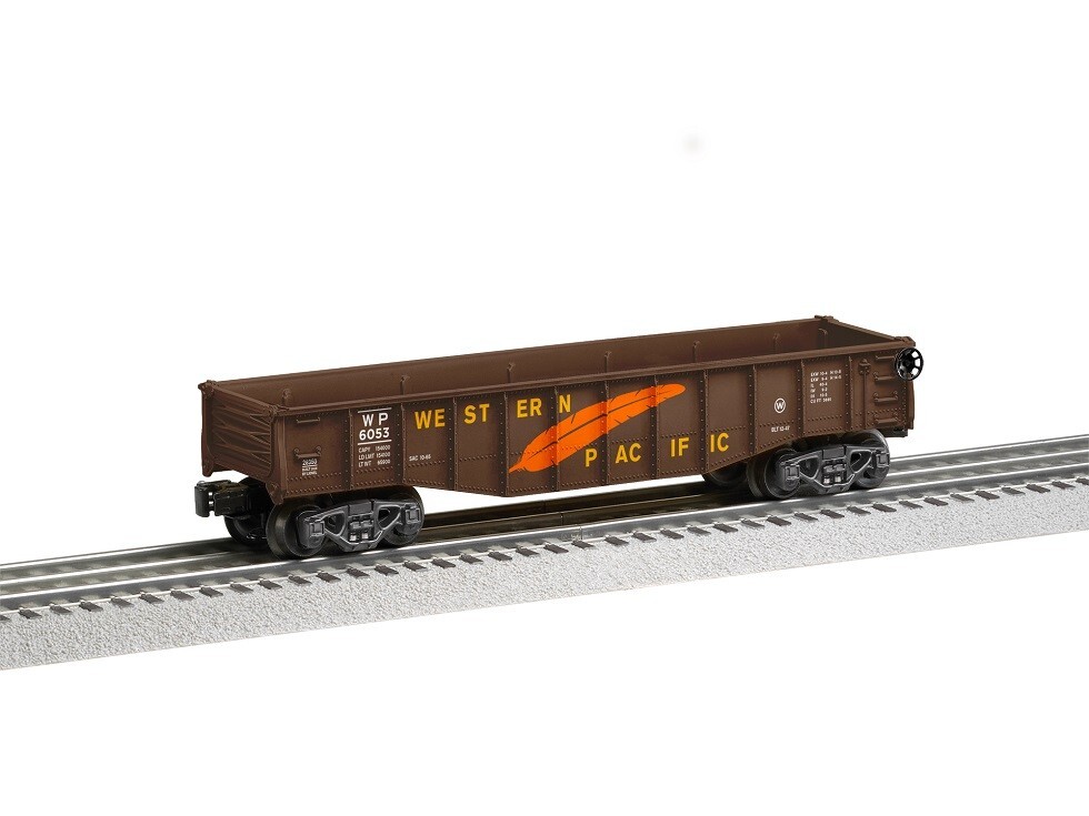 Lionel 2428350 O Scale WP Gondola #6053 Model Train Car
