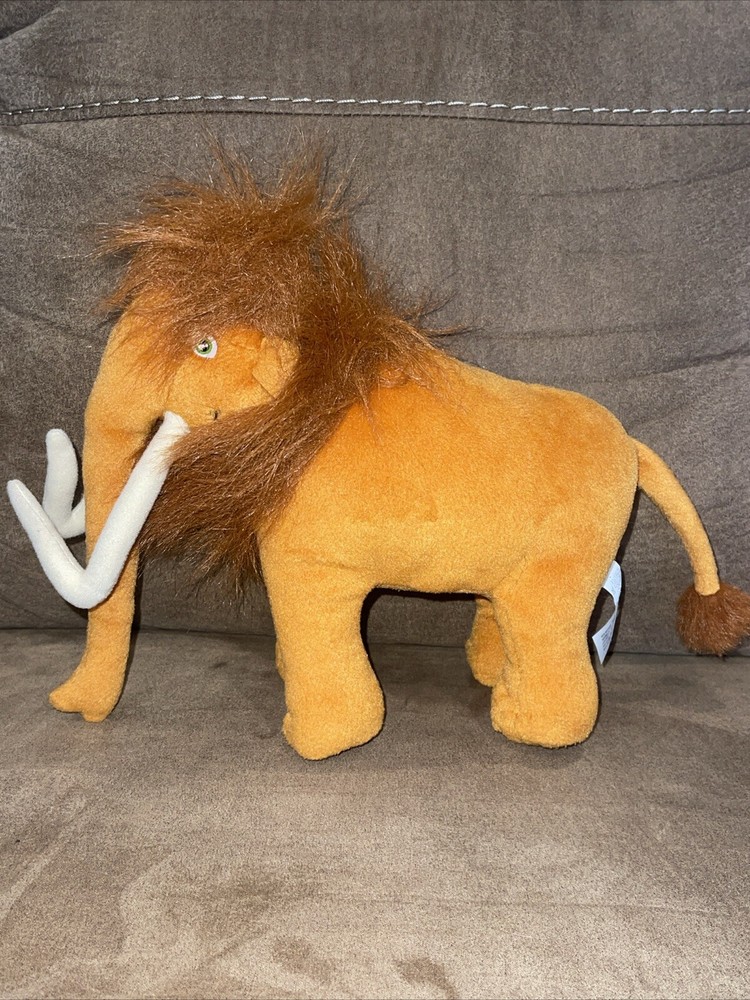 Mattel Ice Age 2 Meltdown Ellie Woolly Mammoth 11” Stuffed Animal Plush 2005