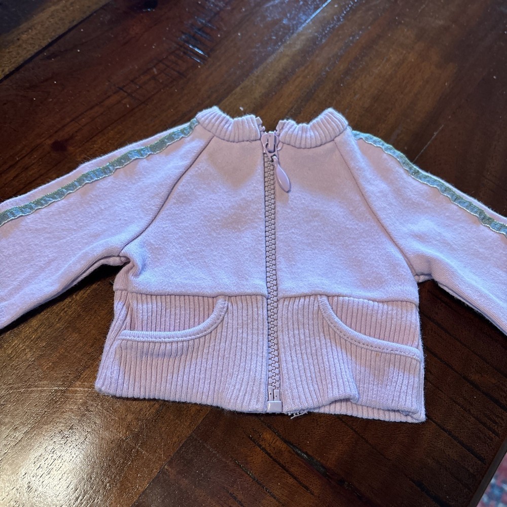 American Girl Doll Sporty School Outfit Jacket in Lilac Lavender for 18