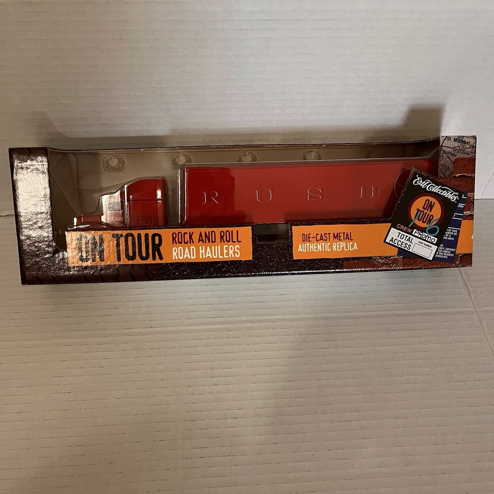 Rush Truck Ertl Collectibles On Tour Rock & Roll Road Haulers Die Cast Metal