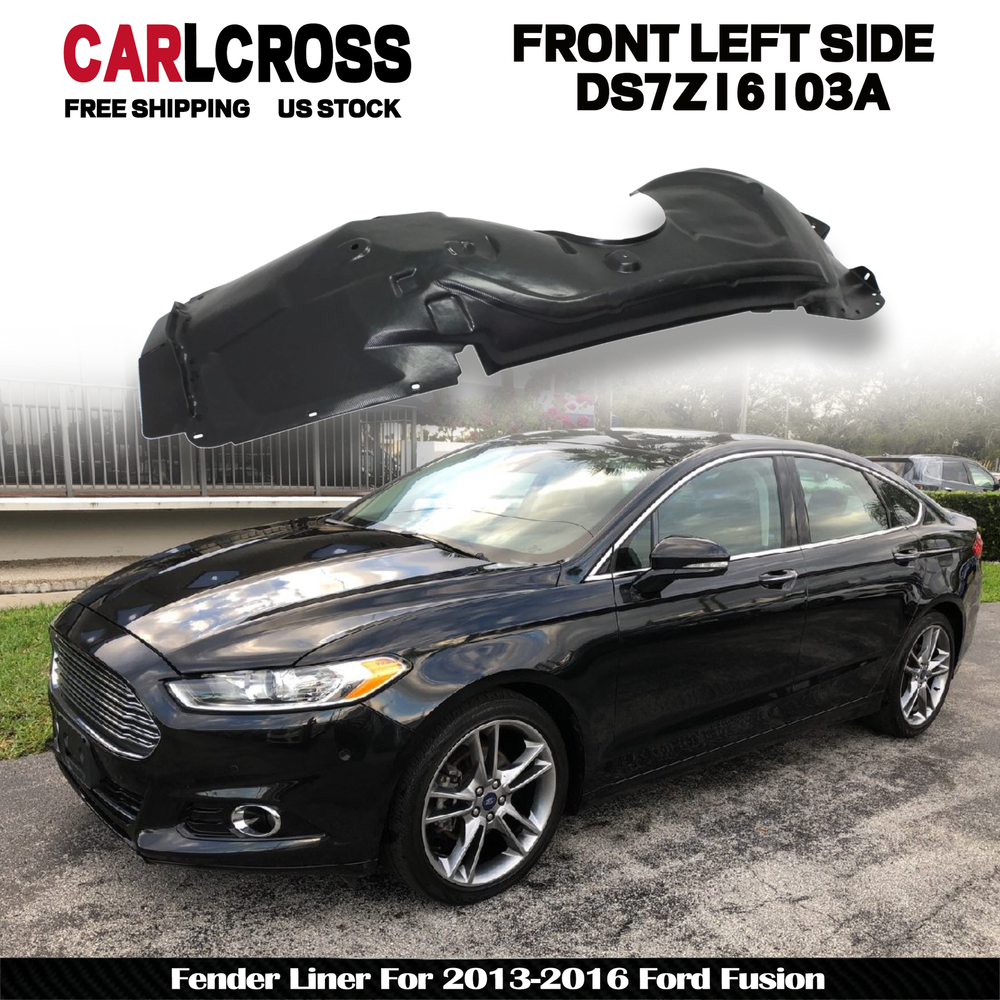 NEW Front Driver Fender Liner Splash Shield For 2013-2016 Ford Fusion DS7Z16103A