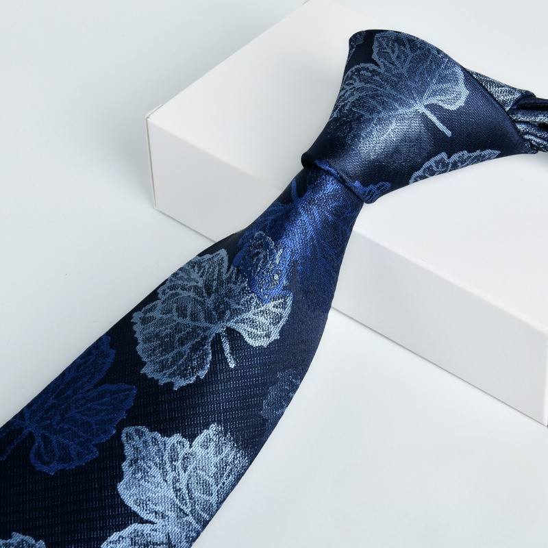 Mens Tie Necktie Paisley Jacquard Regular Prom Wedding Gentleman with Gift Box