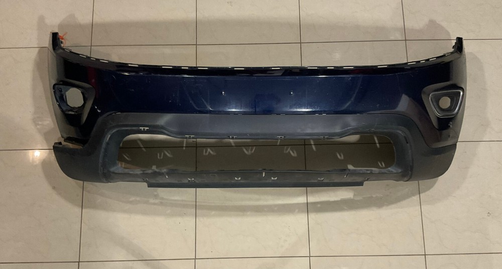 2015 Jeep Grand Cherokee Front Bumper Cover OEM Blue - Fits Limited Overland Laredo  