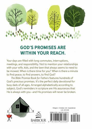 Bible Promise Book for Fathers - Inspirational Devotional by Barbour Publishing  