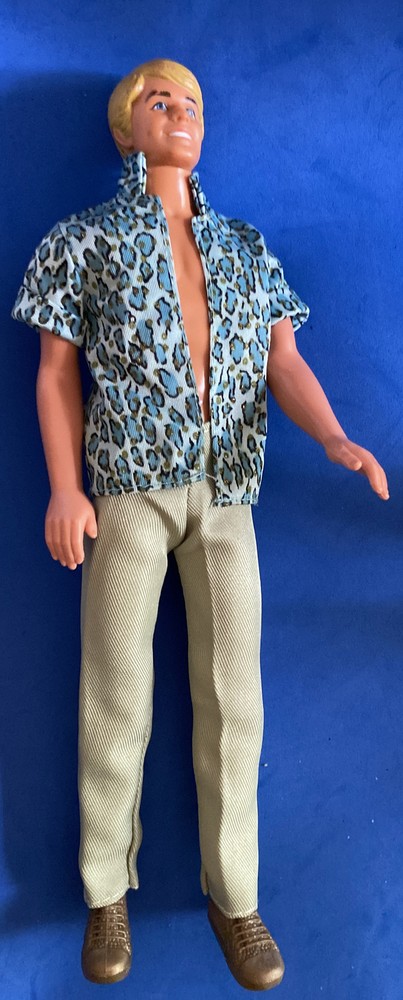 SEXY Ken Doll Vintage 1980's Blonde Hair Bendable Knees Clothing