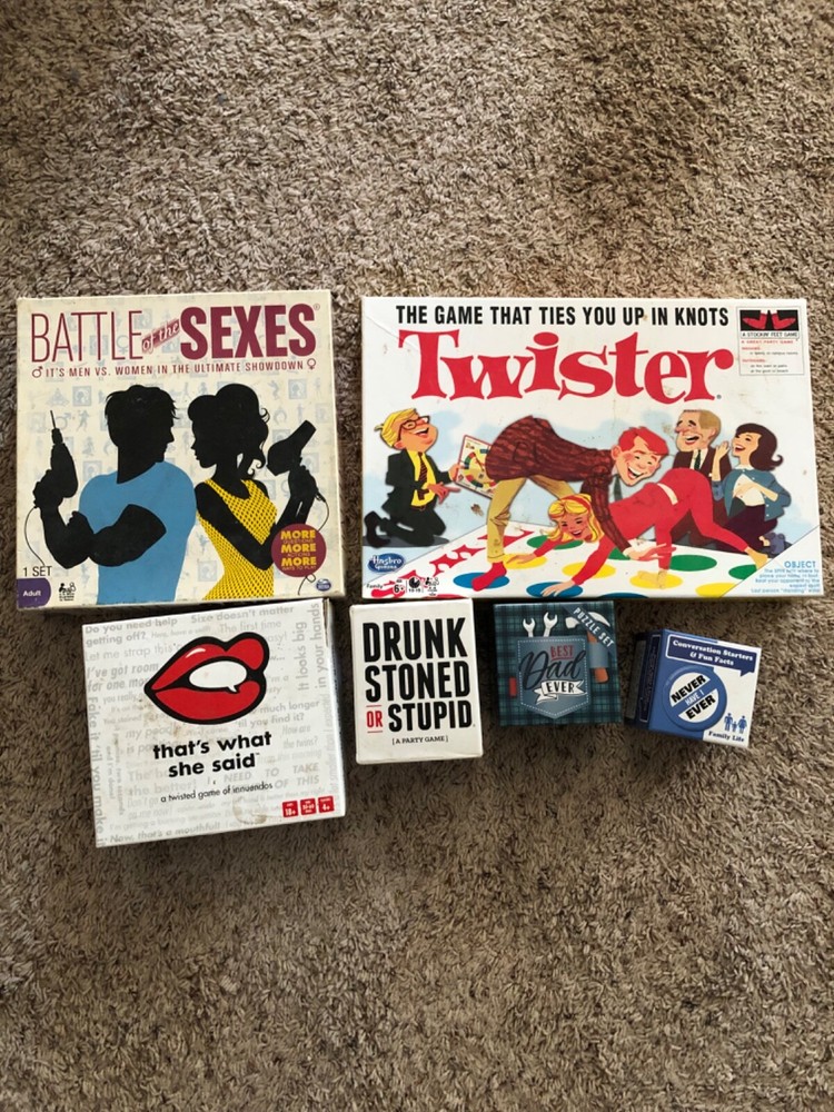 6-in-1 Family Fun Card & Board Game Bundle for All Ages