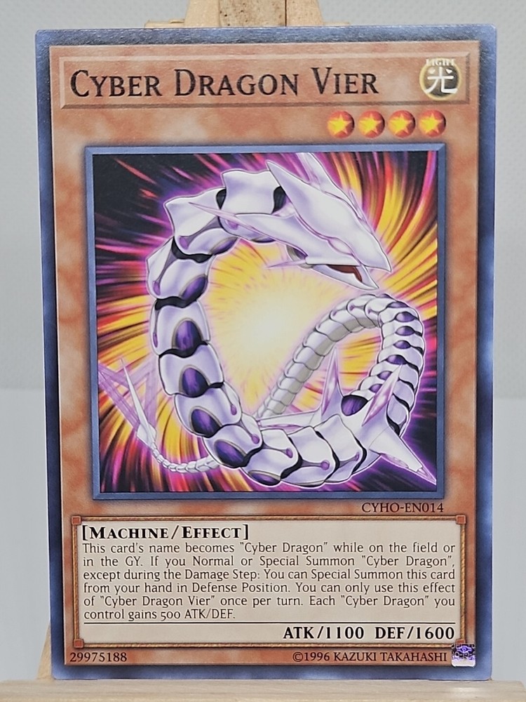 Cyber Dragon Vier CYHO-EN014 Unlimited Edition Cybernetic Horizon