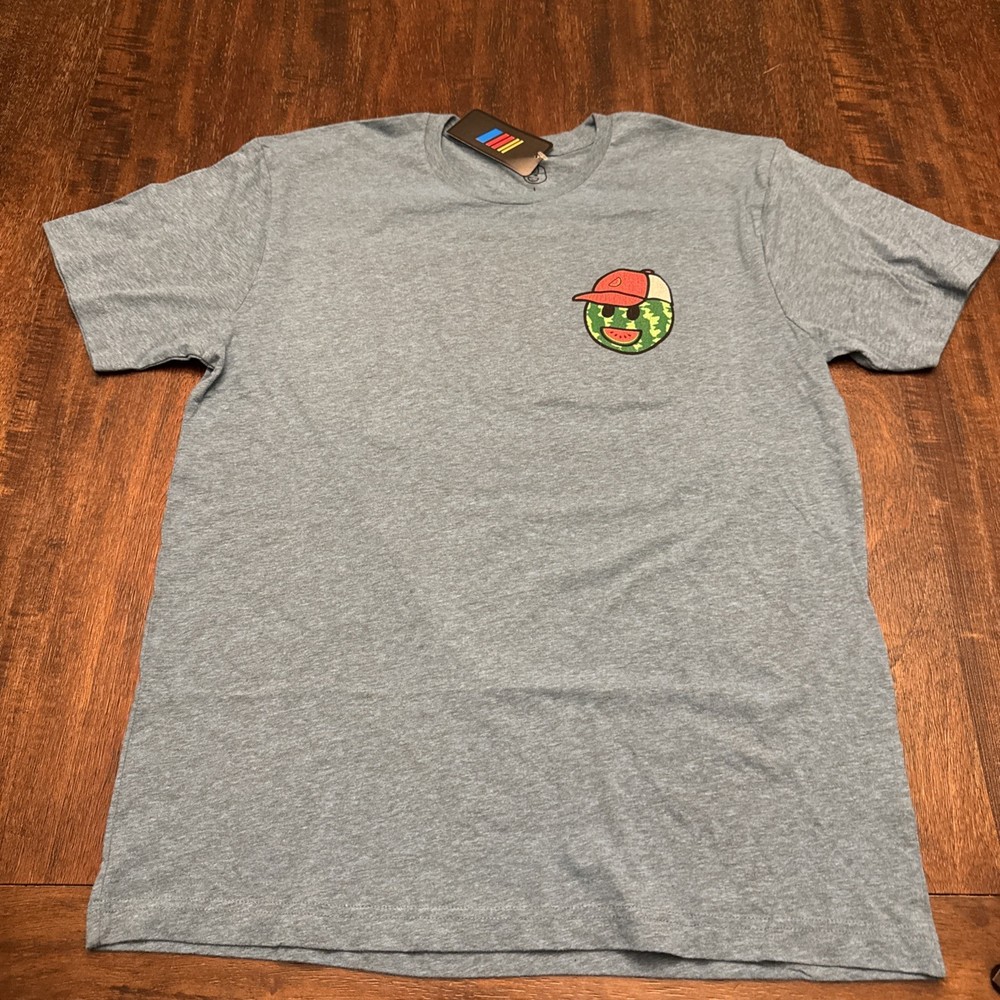 Ross Chastain #1 NASCAR 2025 Watermelon Flag Melon Man Shirt - Men’s Large