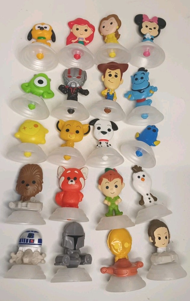 2023 McDonald's Disney 100 Years Anniversary Happy Meal Toys Lot of 20! HTF!