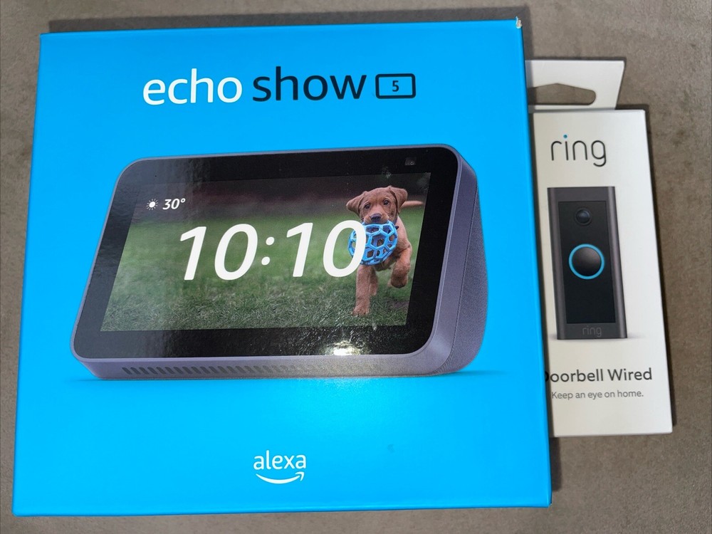New Alexa Echo Show 5 And Ring Doorbell 2nd Gen