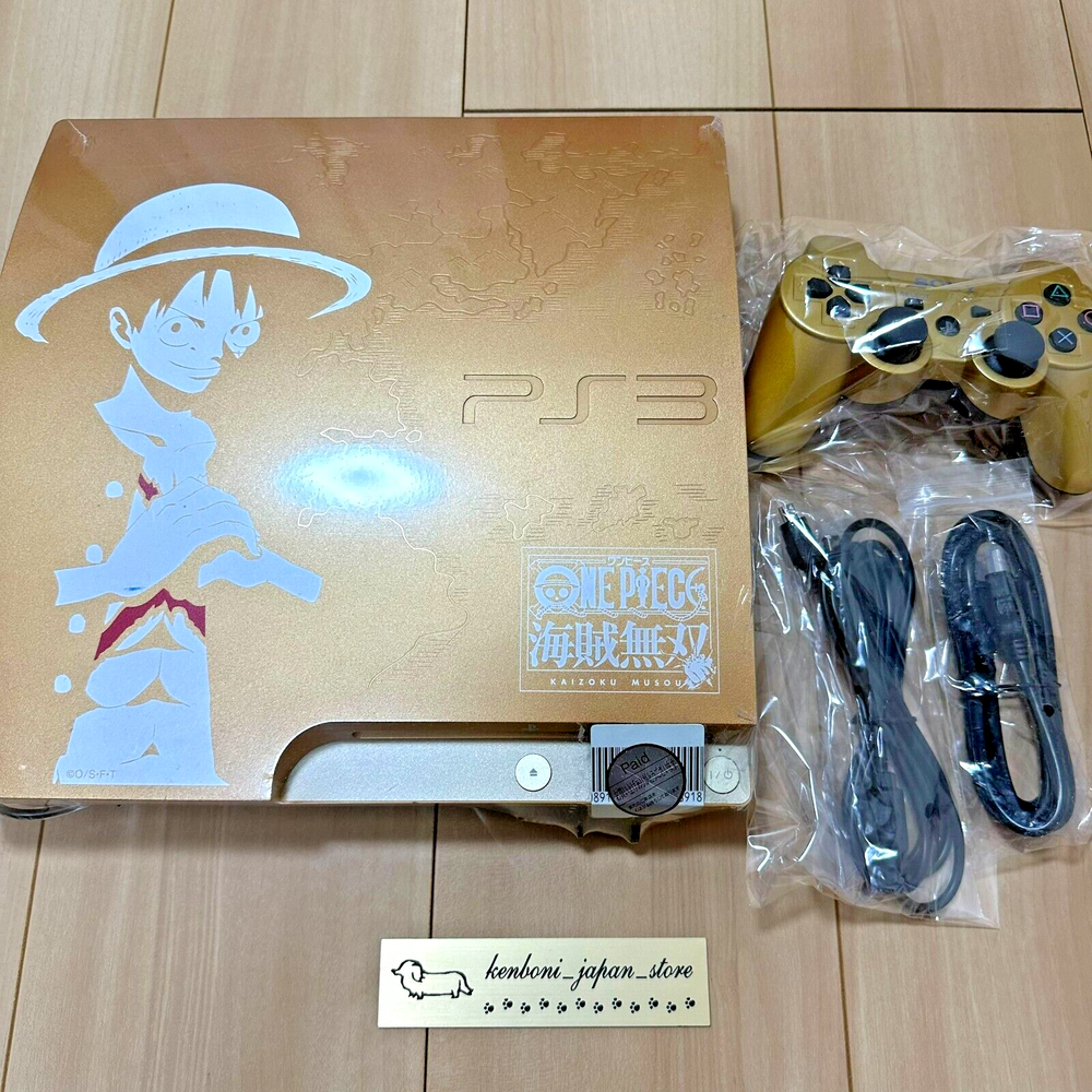 PlayStation 3 One Piece Pirate Warriors Gold Edition 320GB Japan Import