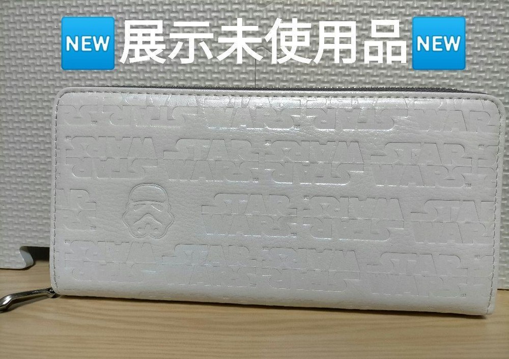 Rare Product Limited Samantha Thavasa Star Wars Genuine Leather Wallet White