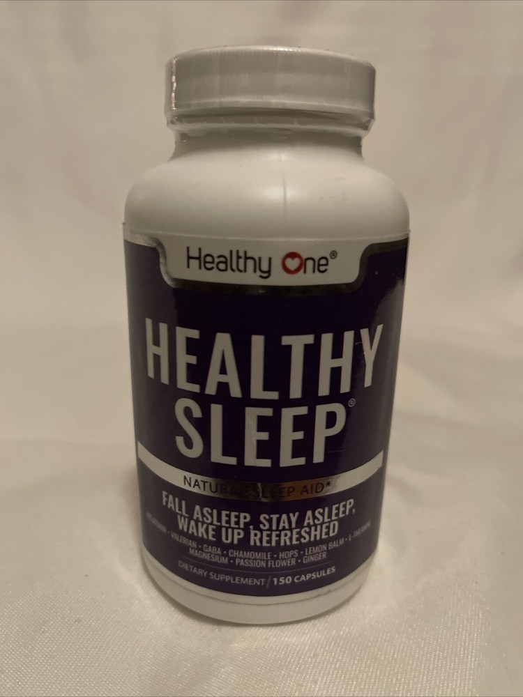 Healthy Sleep - Natural Sleep Aid - Fall Asleep, Stay Asleep, Wake Up Refreshed.