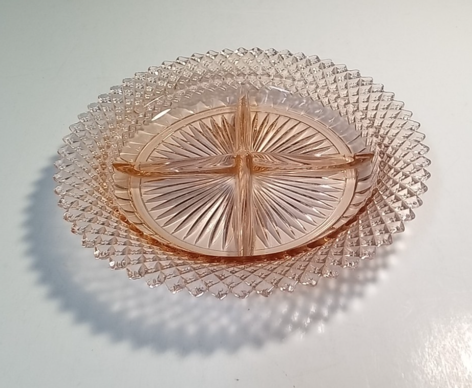 Anchor Hocking MISS AMERICA Pink Depression Glass 8-3/4