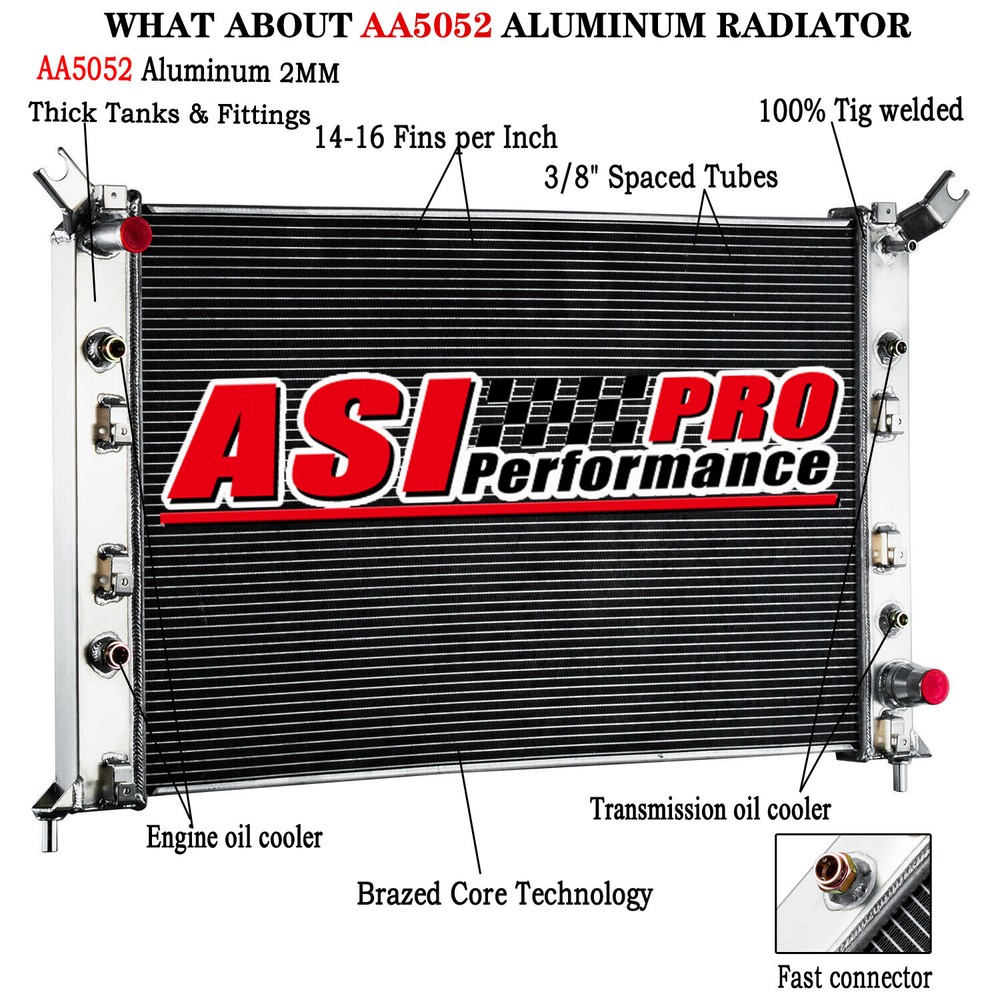 13301 Radiator fits Chevy Silverado GMC Sierra 2500 3500 HD 6.0L V8 2011-2019 12