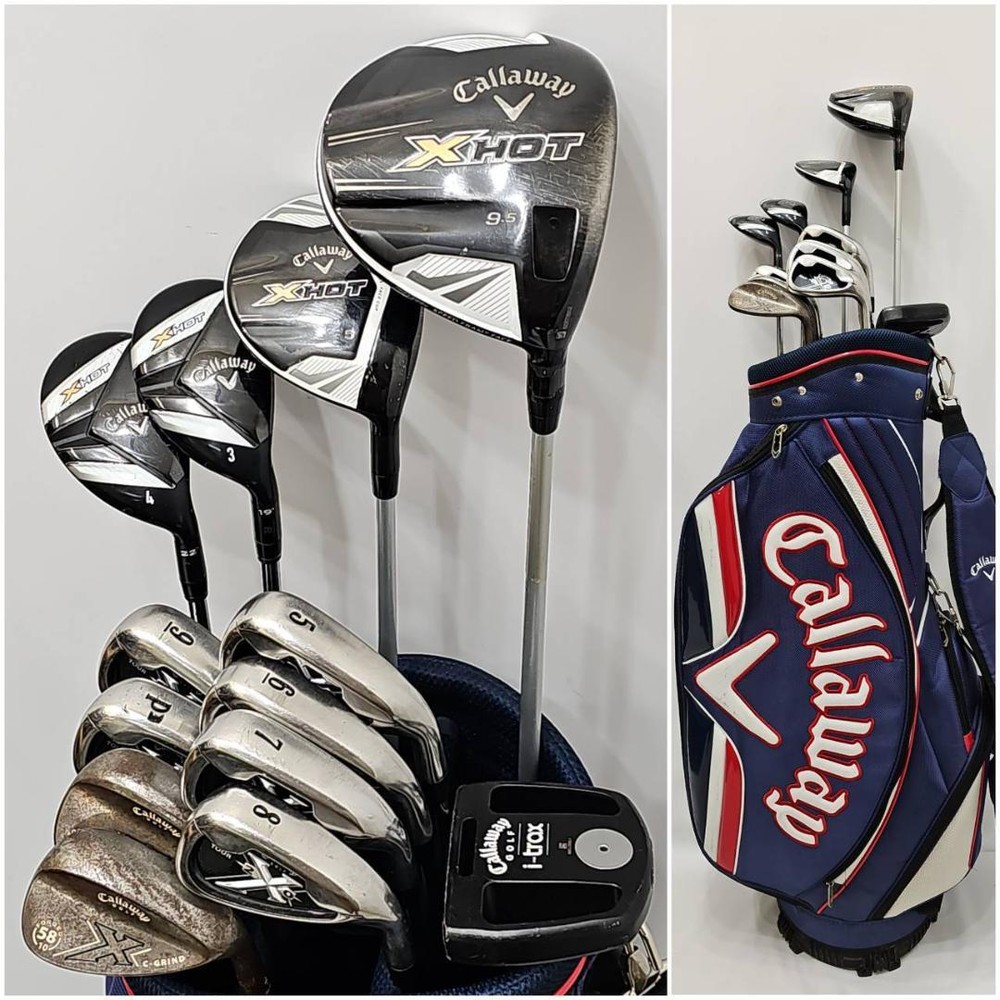 Callaway XHOT Golf Club Set for Men's Right Handed  (pls read the description)