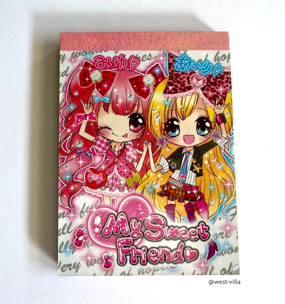 My Sweet Friend Japanese Mini Memo Pad Kawaii