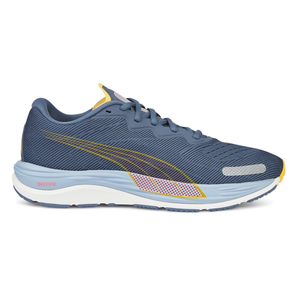 PUMA Velocity Nitro 2 Mens Blue Running Shoes Athletic Sneakers 19533709