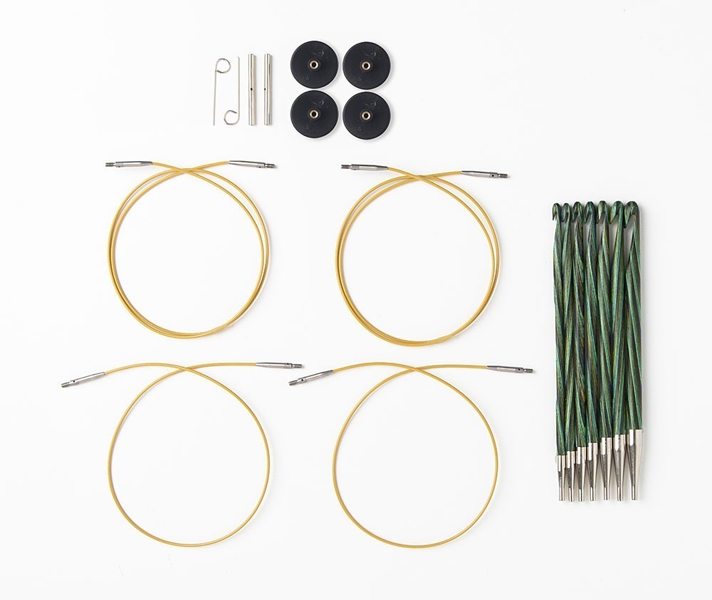 Caspian IC Tunisian Crochet Hook Set - 91635