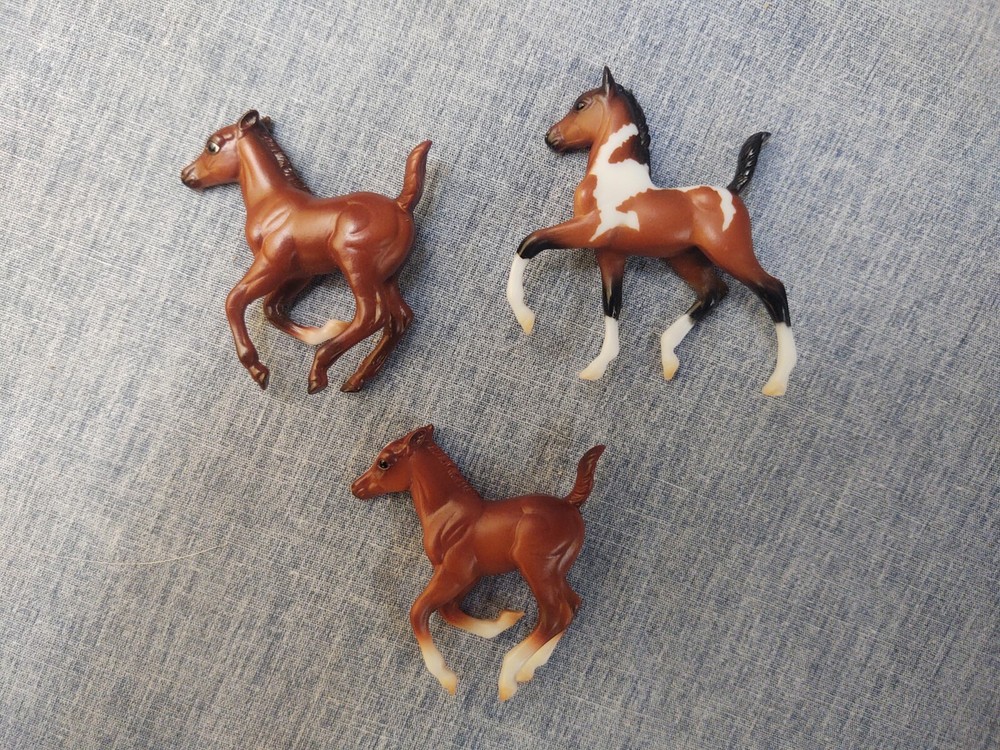 Breyer Stablemate Foals Lot Of 3