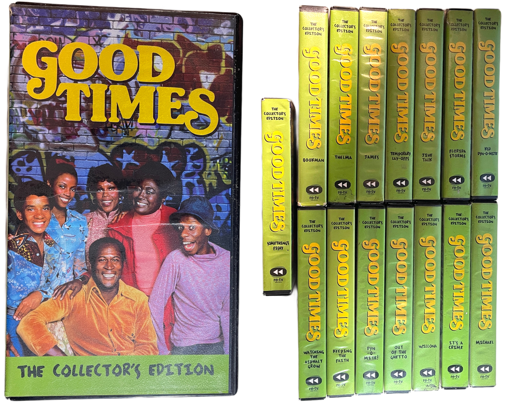 MASSIVE VINTAGE COLLECTION: 15 VHS Tapes GOOD TIMES- The Collector's Edition 25z