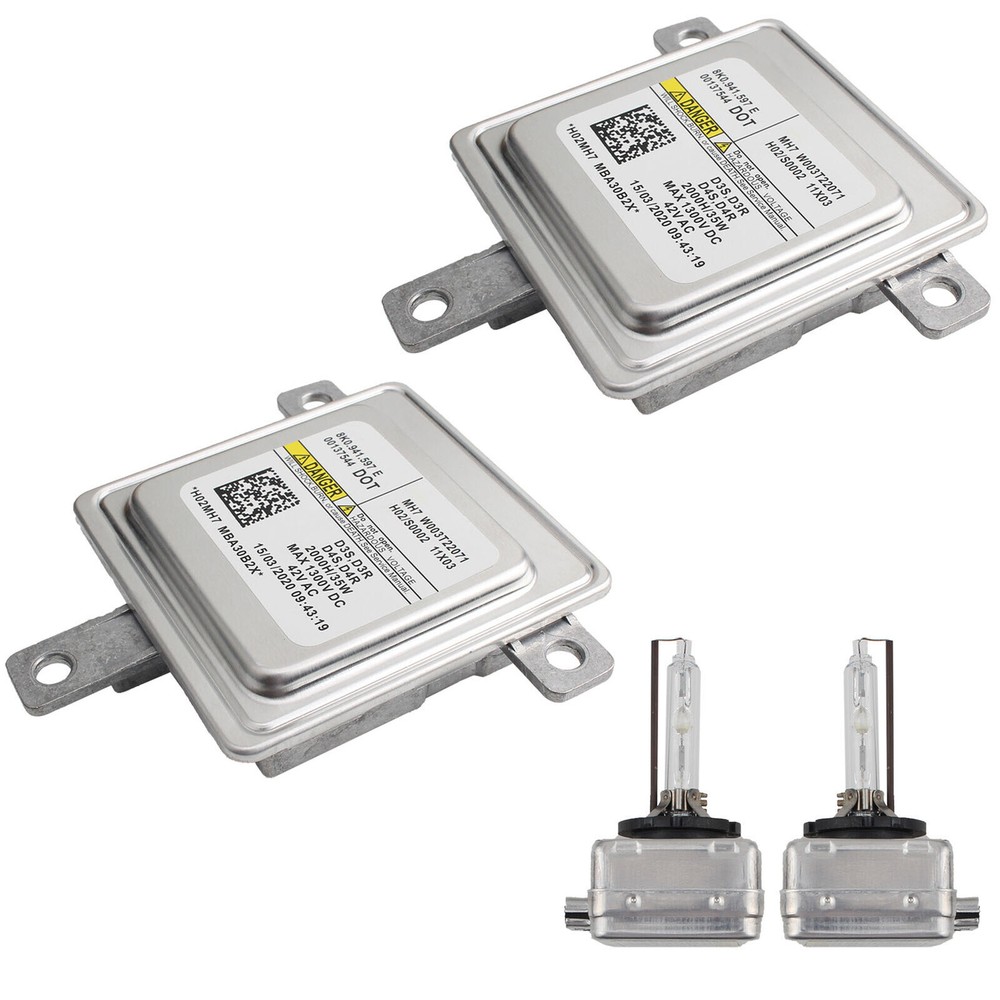 Dual HID Xenon Ballast & Bulb D3S Headlight Control Module for Audi A3 A4 A5