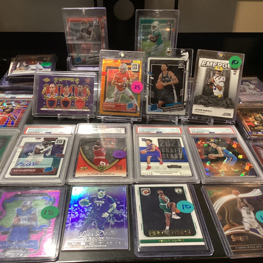 $5🔥 MYSTERY Sports Card LOTS $VALUE- 5 CARDS PER🔥HOT🔥 F-$5 -C-$40 !NO BASE!