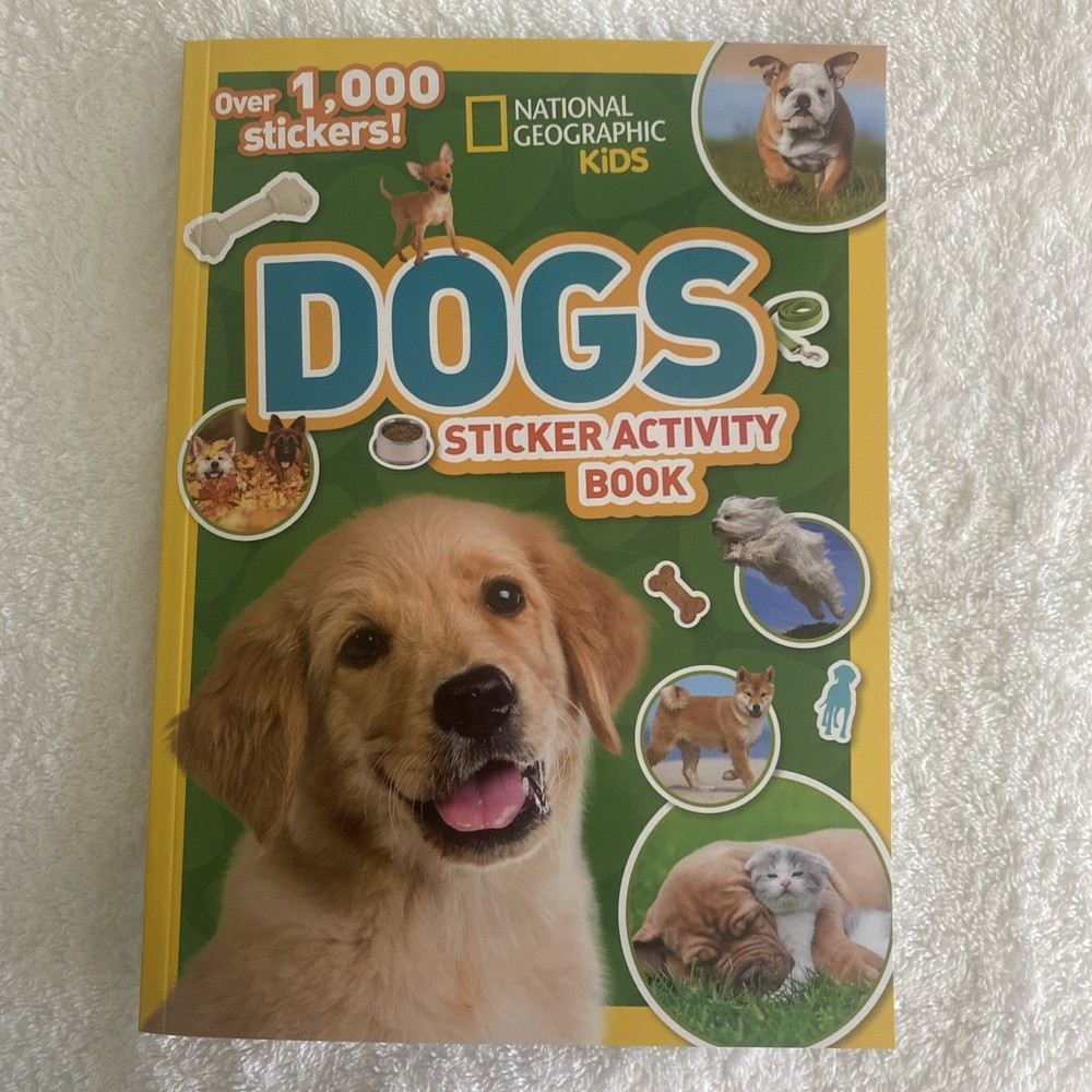 National Geographic Kids Dogs Sticker Activity Book 2017 Paperback