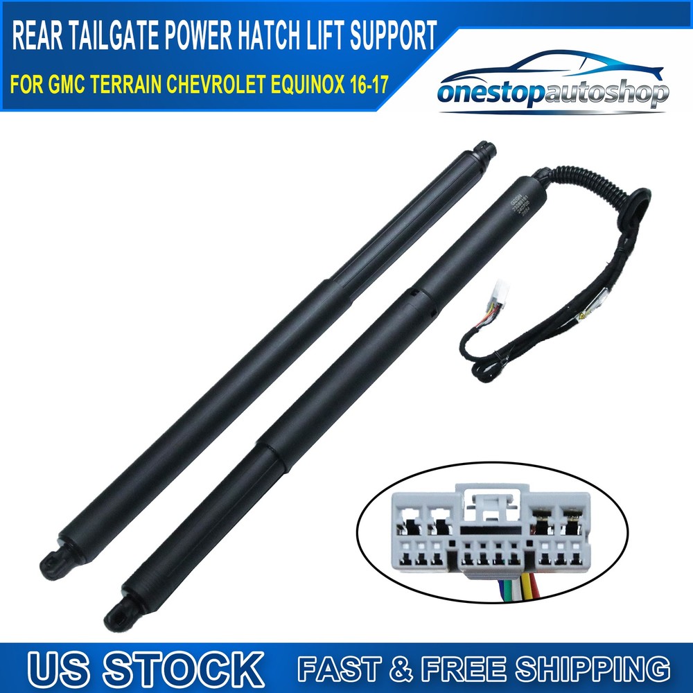 2Pcs Rear Tailgate Power Lift Support Shock Strut For Chevy Equinox GMC Terrain