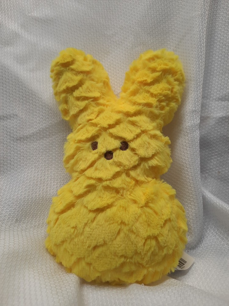 EASTER Peeps Plush Yellow Bunny Rabbit 10