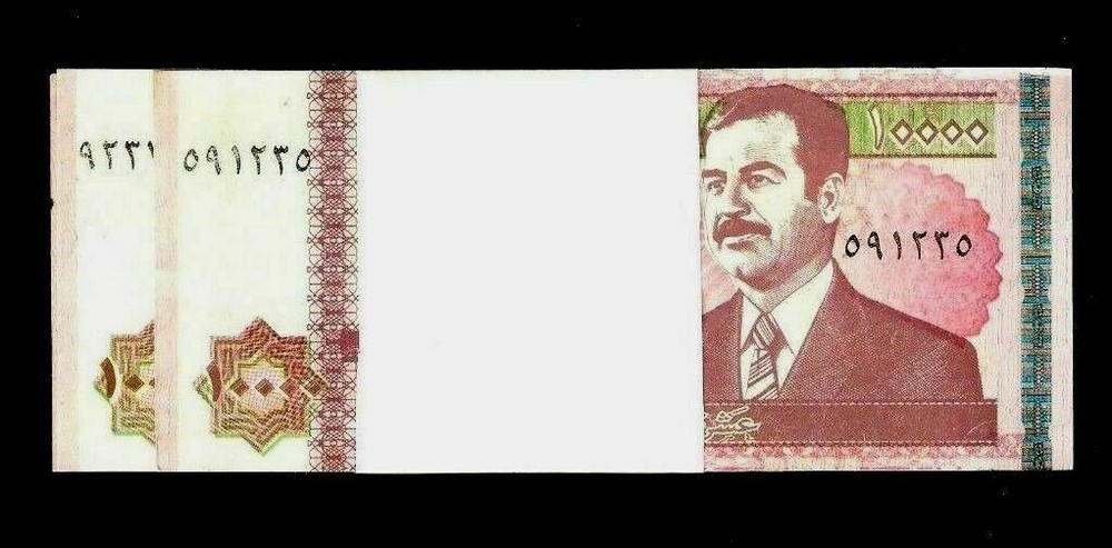 IRAQ 10000 x 50 Pcs Half MILLION 500,000 Iraqi DINAR BUNDLE IQD 2002 500000 NOTE