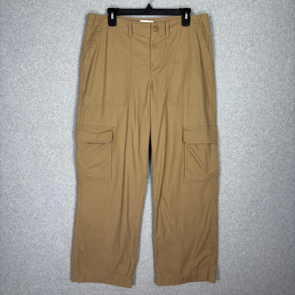 Universal Thread Cargo Pants 12 Tan Wide Leg Baggy Utility Grunge Skater 90s Y2K