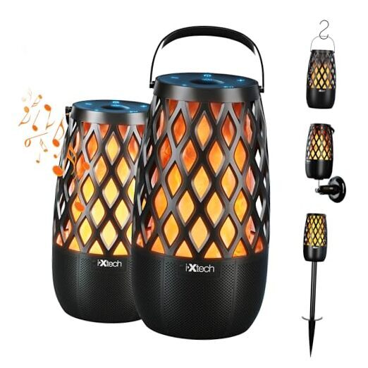 Outdoor Bluetooth Speakers, Waterproof Portable Bluetooth 2 Pack E01 Speaker