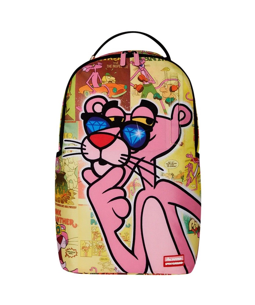 NEW SPRAYGROUND PINK PANTHER DIAMOND SHADES BACKPACK LIMITED EDITION BOOKBAG