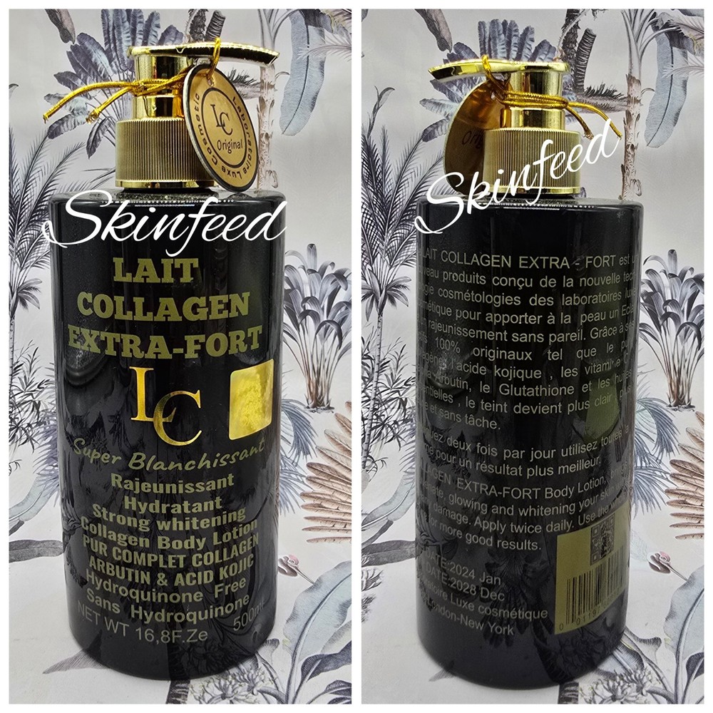 Lait Collegen Extra Fort Super Blanchissant Whitening Body Lotion L. 500ml X👌👌
