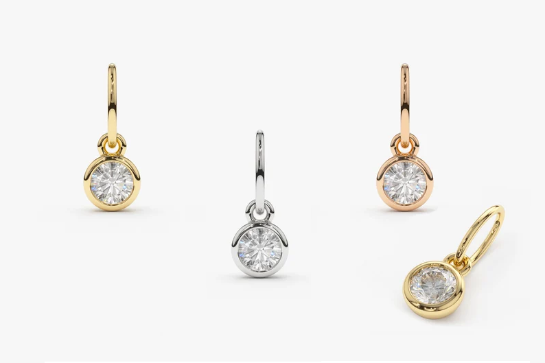 Elegant Bezel-Set Lab-Grown Diamond Solitaire Necklace