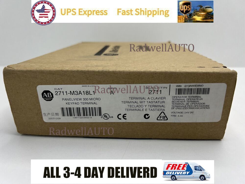 2711-M3A18L1 New Factory Sealed AB 1 YEAR WARRANTY FAST DELIVERY 1PCS VERY GOOD-image